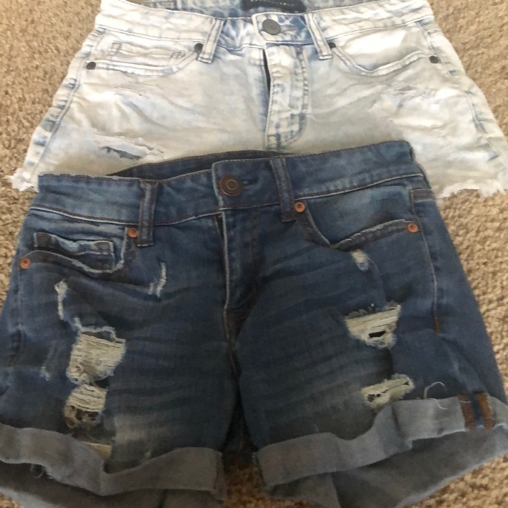 Two pairs of Aeropostale shorts